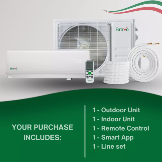 Bravo Model 12,000 BTU