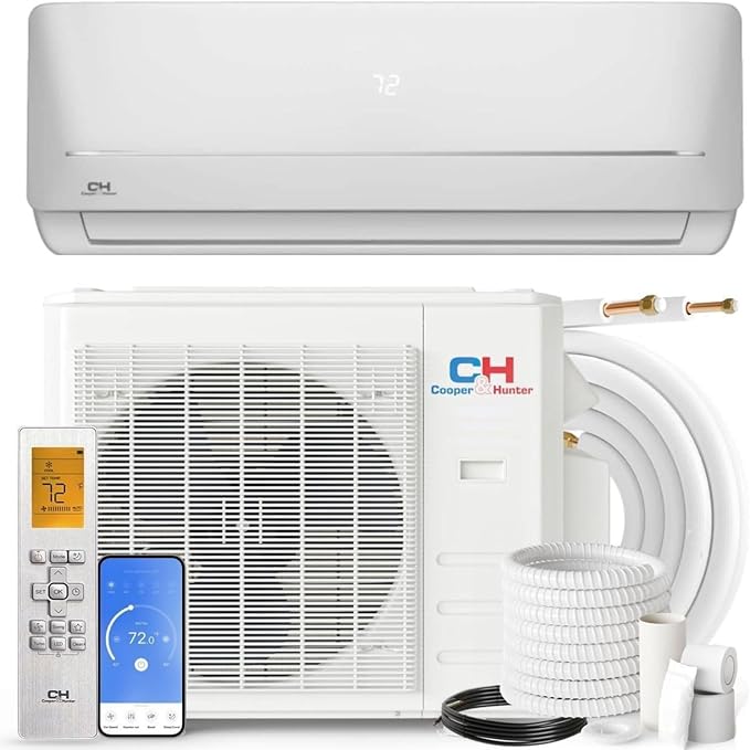 Cooper & Hunter 9.000 BTU, 115V, 21.5 SEER2, serie MIA