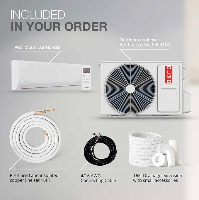 Olmo Model 12,000 BTU